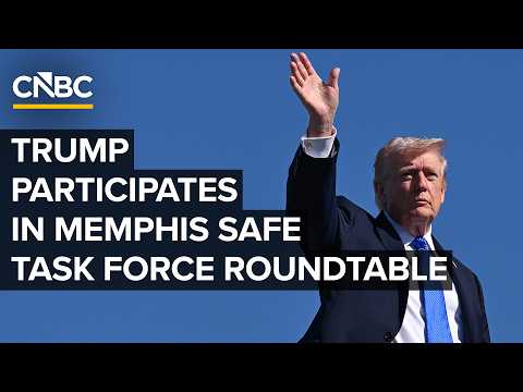 President Trump participates in the Memphis Safe Task Force Roundtable — 3/23/2026