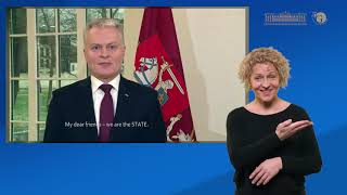 Prezidentas Gitanas Nausėda sveikina Valstybės pažinimo centro lankytojus!