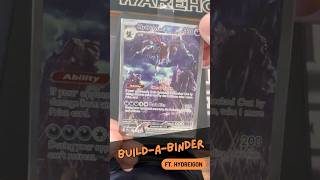 Putting together a 9-pocket page ft. Hydreigon ex SIR from White Flare (169/086) #pokemontcg