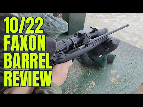 Faxon FIrearms Ruger 10/22 Pencil Barrel Review: Incredibly Light!