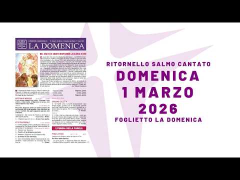 II Domenica di Quaresima | 1 marzo 2026 | anno A | foglietto la Domenica