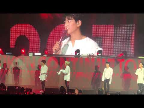 [27102018] iKon Continue concert Melbourne - Ikon Deep talk  (fancam)