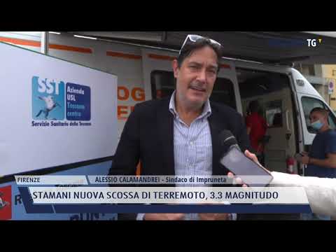 2022-05-10 FIRENZE - STAMANI NUOVA SCOSSA DI TERREMOTO, 3.3 MAGNITUDO