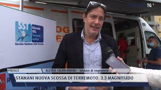 2022-05-10 FIRENZE - STAMANI NUOVA SCOSSA DI TERREMOTO, 3.3 MAGNITUDO