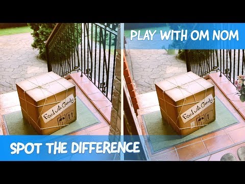Spot the Difference - Om Nom Stories: Strange Delivery (Cut the Rope)