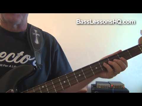Bass Lessons HQ - E Major Pentatonic Scale - Low Position