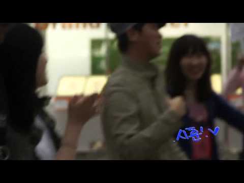 130424 girl's day 桃園機場接機