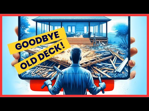 Goodbye Old Deck: Exciting Renovation Project Update