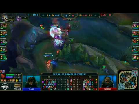 CLG vs IMT Highlights Game 2 NA LCS Summer 2017 Counter Logic Gaming vs Immortals by Onivia