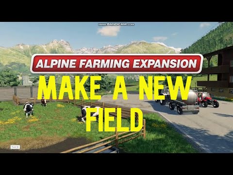 FS 19 Erlengrat Alpine Farming DLC EP10: Cultivate the field and make another new field