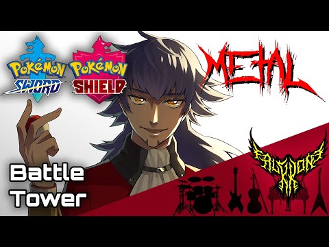 Pokémon Sword & Shield - Battle! Battle Tower 【Intense Symphonic Metal Cover】