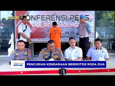POLSEK MENGWI UNGKAP PENCURIAN KENDARAAN BERMOTOR RODA DUA