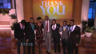 Steve Harvey&#39;s Emotional Thank You!