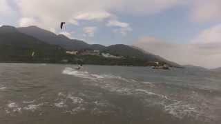 preview picture of video 'Hong Kong Kitesurfing - Shui Hau Wan'