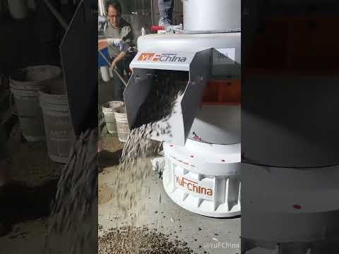 250410-560 pellet machine test before leaving the factory