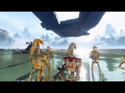 Assault on Kashyyyk Against the Phase 1 Clones - Star Wars Battlefront 2