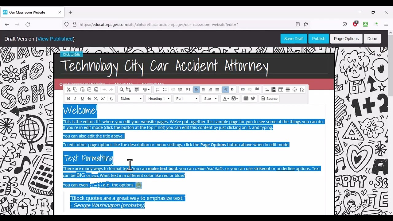 educatorpages com (video 7)