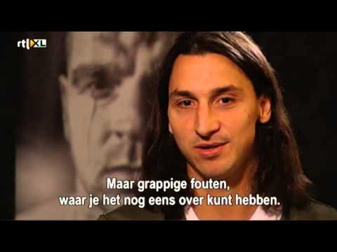 Zlatan talks about Ajax, meets Andy van der Meyde (2012)