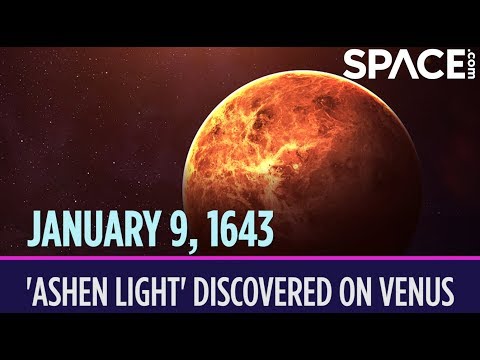 OTD in Space – January 9: 'Ashen Light' Discovered on Venus