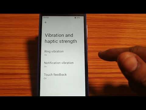 how to turn on off notification vibration,notification vibration on off kaise karen Nokia 3 1 plus