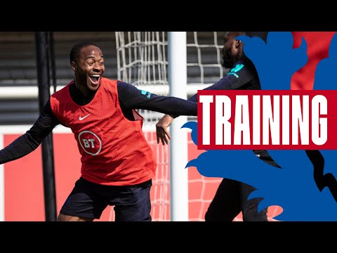 Cheeky Sterling Goal & North v South Game! | Inside Training | England