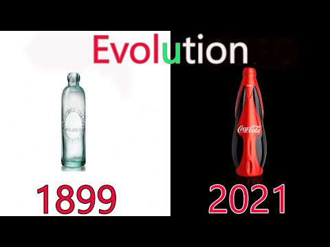 Evolution of Coca-Cola Bottle || 1899 - 2021