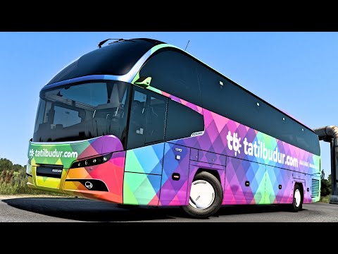 ETS2: (1.41) Mods Bus: Neoplan Cityliner 2021 Gameplay