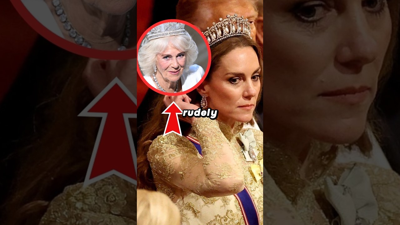 Queen Camilla Rudely Tells Catherine to ‘Move’ at Windsor! What Trump Did Next Left Her Embarrassed