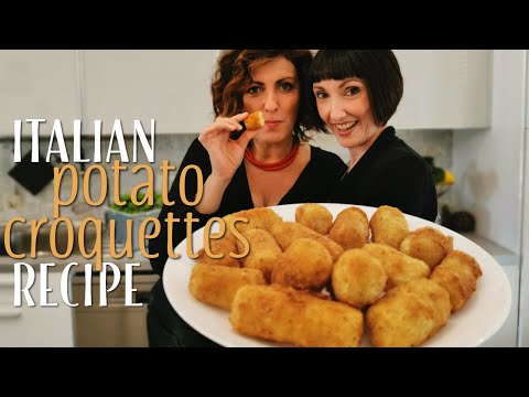 Easy Italian Potato Croquettes Recipe - Foodie Sisters...