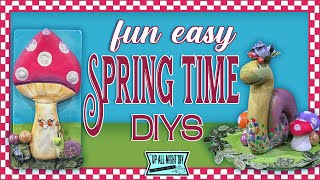 FUN & EASY SPRING DIYS / HEARTS & FLOWERS