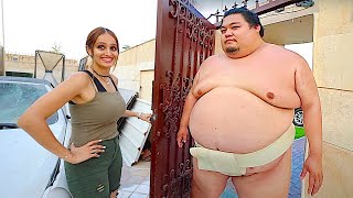 GIRL vs WORLDS BIGGEST SUMO !!!