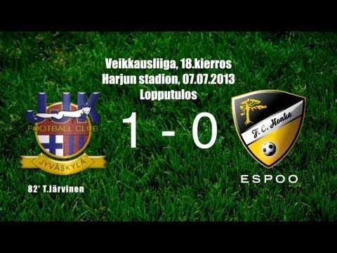 HonkaTV kooste: JJK - FC Honka 1-0 [7.7.2013]