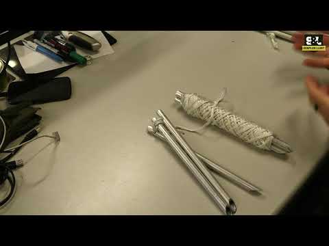 IPK Individual Protection Kit Tent Poles and Pegs