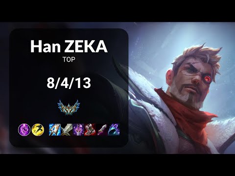 Han Zeka Jayce vs Lucian TOP - KR  Patch 14.15