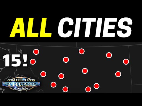 List of ALL Cities in Montana DLC | 15 Known Cities: List Found in Game Files | Next ATS Map DLC