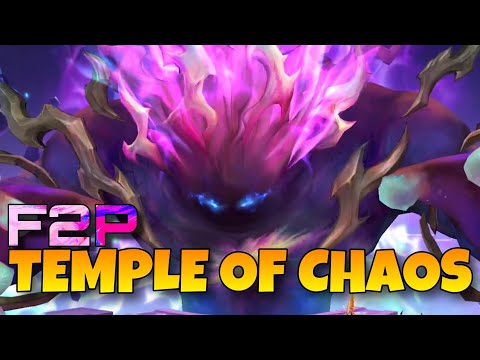 F2P TEMPLE OF CHAOS !!! NEW PVE BOSS IN SUMMONERS WAR