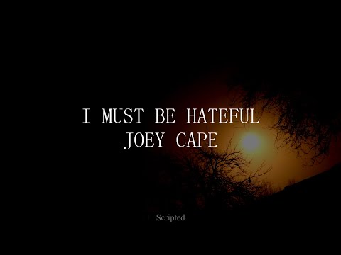Joey Cape - I Must Be Hateful - Subtitulada (Español / Inglés)