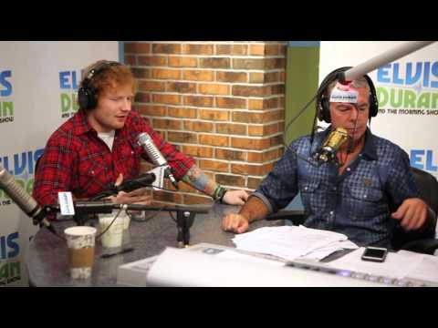Ed Sheeran + Jamie Lawson Interview: Talks New Music & Gingerbread Records | Elvis Duran Show