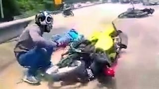 Very Fast Motorcycle Ride that goes out of hand...