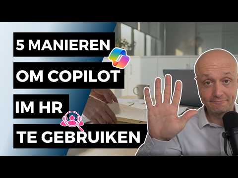 Microsoft 365 Copilot voor HR: 5 voorbeelden om je productiviteit te verhogen