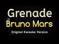 Grenade Bruno Mars Karaoke Songs With Lyrics Original Key