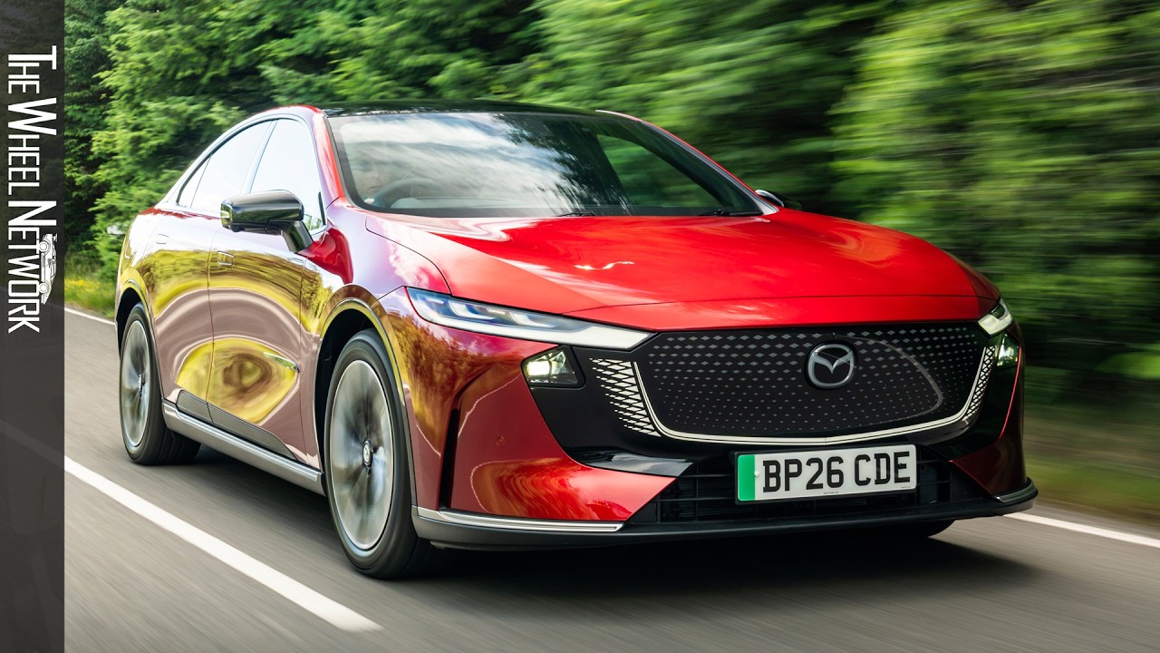 2026 Mazda 6e Takumi Plus | Soul Red Crystal | Driving, Interior, Exterior (UK Spec) [4K]