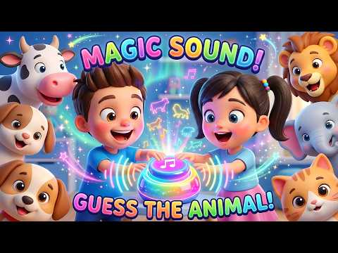 Guess the Animal Sound Song | Who Makes This Sound? | Kids Learning Video | Rishik Films #kids