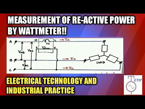 Pomiar Mocy Biernej W Ukladach Trojfazowych Sprawozdanie Reactive Power Measurement By wattmeter|Measurement of reactive power| Electrical Technology