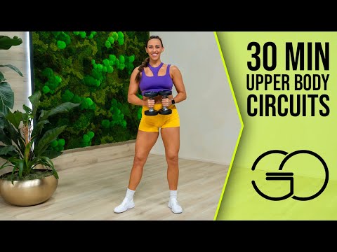 30 Minute Upper Body Circuits Workout | GO - Day 3