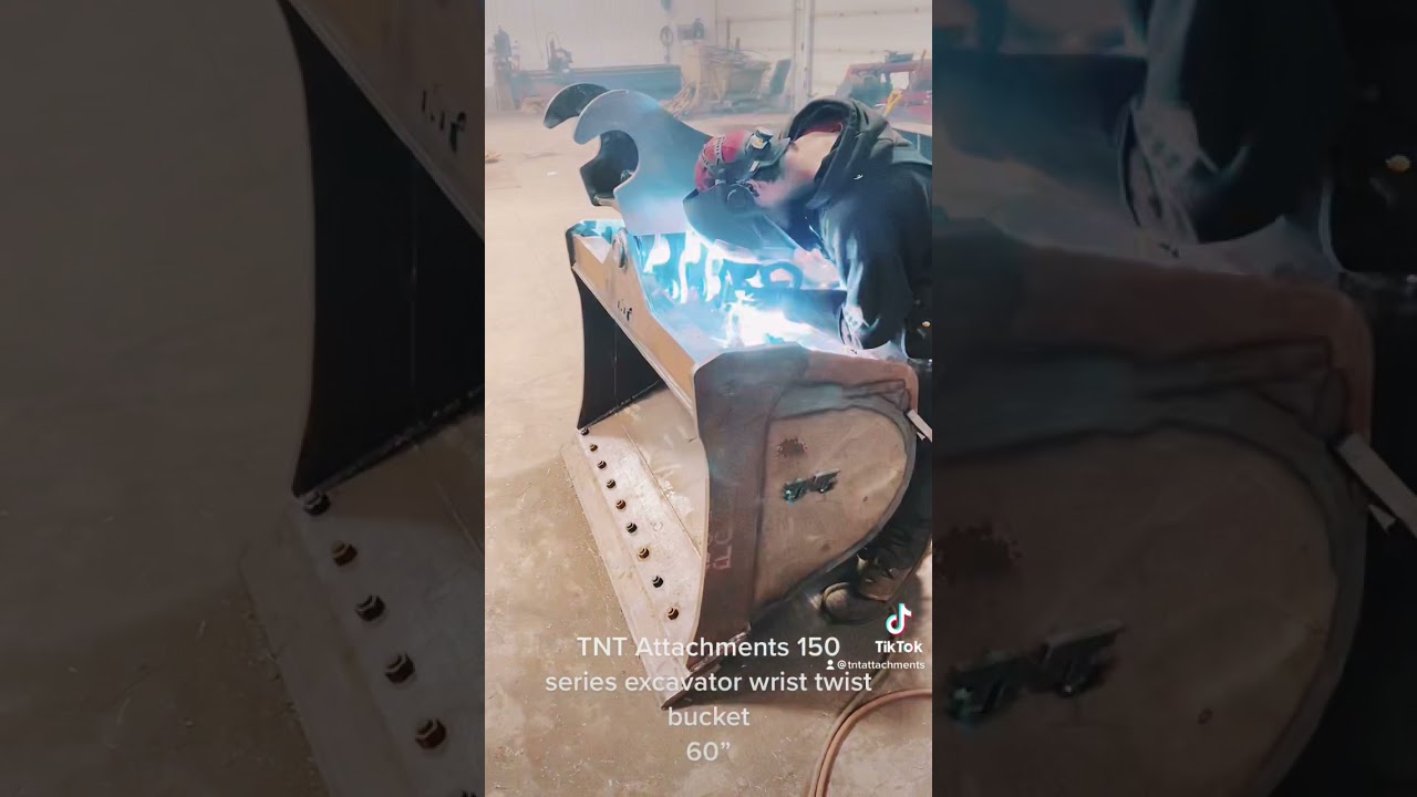 Excavator wrist bucket 150 series