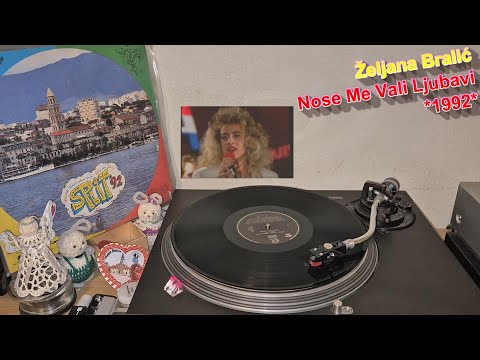 Željana Bralić – Nose Me Vali Ljubavi *1992* /// *vinyl rip* /Hrv.Festival Zab.Glazbe Split'92 No.1/