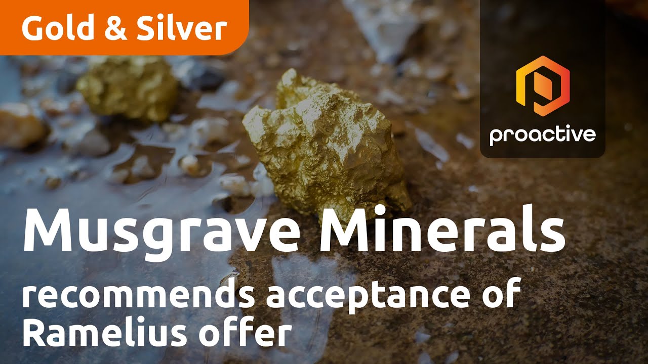 Musgrave Minerals recommends acceptance of Ramelius offer