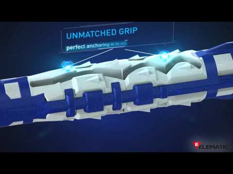 Elematic BLUEFIX - Bimaterial plastic anchor