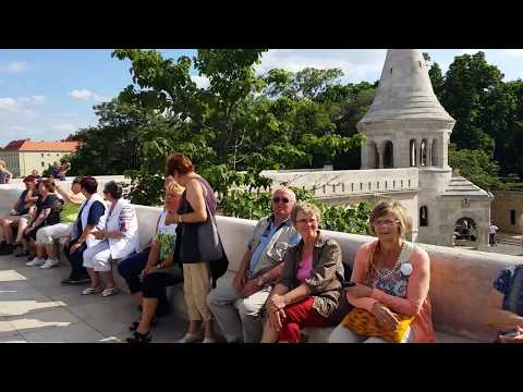 Fishermens Bastion with our German group